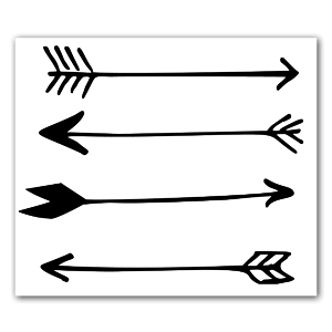 Four unique arrows