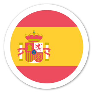 Round Spain sticker by EmojiOne