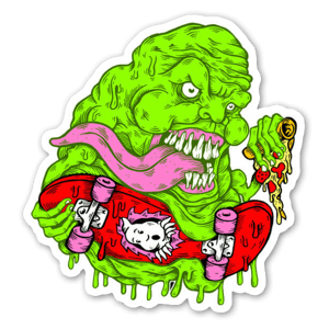 Slimer sakter stickers