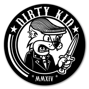 Sticker Dirty Kid by Tizieu