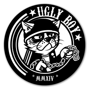 Sticker Ugly Boy by Tizieu