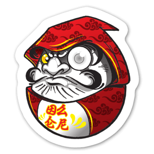 Sticker Daruma