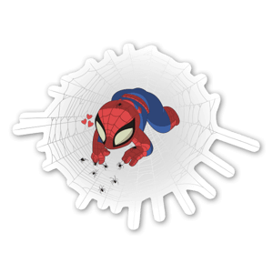 Baby Spiderman sticker
