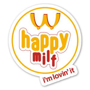 Happy Milf sticker