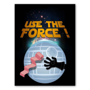 Use the force sticker