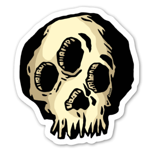 Funky skull

