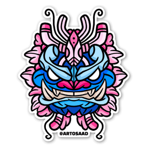 Sakura Mask sticker