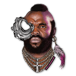 Mr. T1000 sticker by PJ