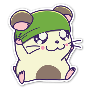 little guinea pig sticker