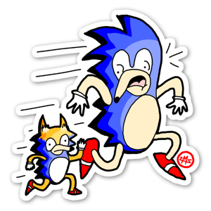 Who among us is quick enough flee from the bonds of fatherhood? Not even Sonic.