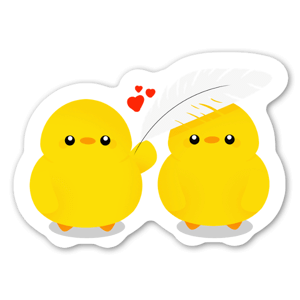 Chicks in love