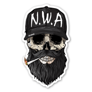 Rapper skull design