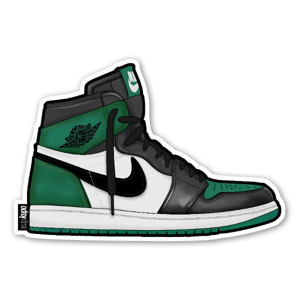 AJ Retro High Pine Green