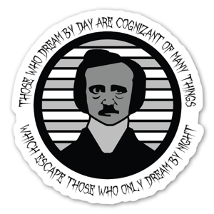 Inspirational quote from Poe