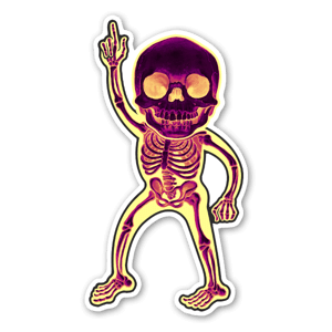 Radioactive skeleton