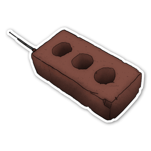 Brick Phone sticker