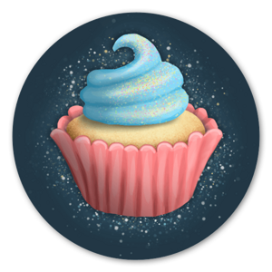 It's the tastiest cupcake you can ever eat. Maybe as good as a sticker?

Magical Cupcake Sticker – Sweet and Enchanting!

Meet our Magical Cupcake Sticker, the perfect way to add a whimsical touch to your belongings. This delightful sticker features a charming cupcake adorned with magical elements, such as stars and a sparkling aura. The enchanting design captures the sweetness and wonder of this fantastical treat, making it a delightful addition to any surface.