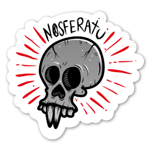 Nosferatu sticker by Daniel Baker